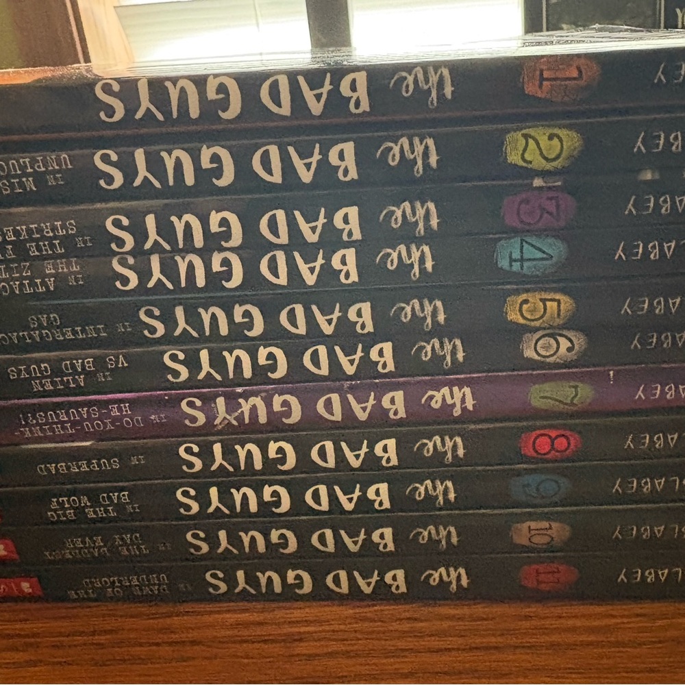 The Bad Guys Book Set 11 like new.